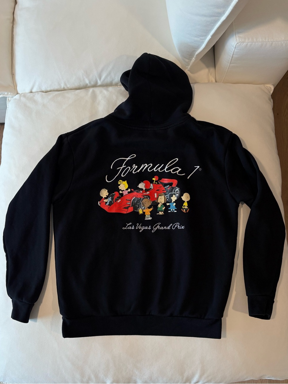 Formula 1 x Peanuts Black Hoodie